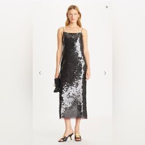 Tory Burch Sequin Slip Dress